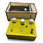 Used Spiral Electric YELLOW LM741 OVERDRIVE Effect Pedal