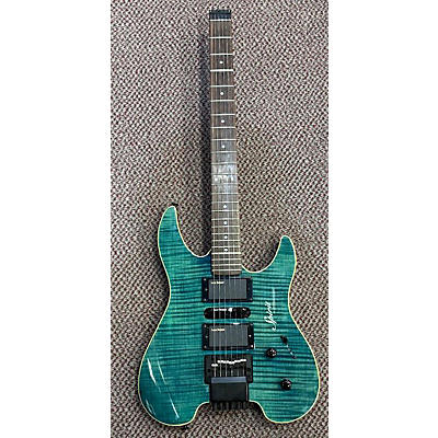 Used Spirit By Steinberger Spirit GU-7R Trans Blue Solid Body Electric Guitar