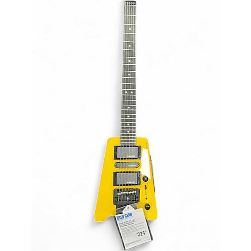 Used Spirit GT PRO YELLOW Solid Body Electric Guitar YELLOW