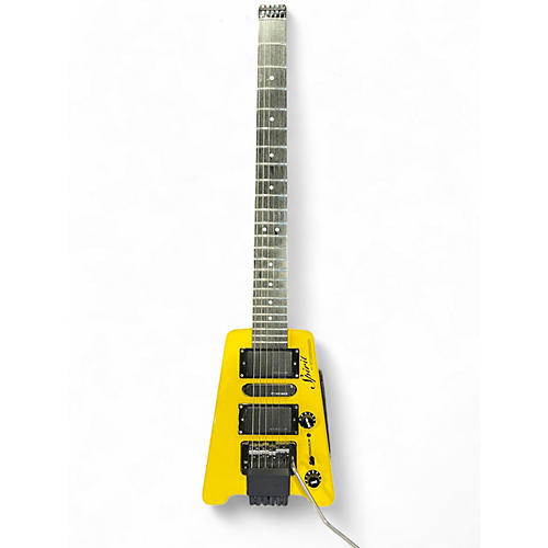 Used Spirit GT PRO Yellow Solid Body Electric Guitar Yellow