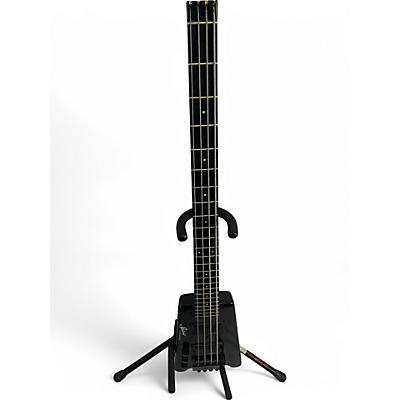 Used Spirit XT-2 Left Hand Black Electric Bass Guitar
