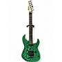 Used Splawn ss2 crackle green Solid Body Electric Guitar crackle green