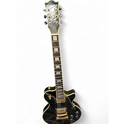 Used Springfield Guitar Co singlecut guitar Black Solid Body Electric Guitar