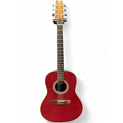 Used Sps Design SP-10 RED Acoustic Guitar