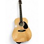 Used Squier 093-0300-021 Natural Acoustic Guitar Natural