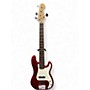 Used Squier 20TH ANNIVERSARY 5-STRING STANDARD PRECISION BASS RED Electric Bass Guitar RED