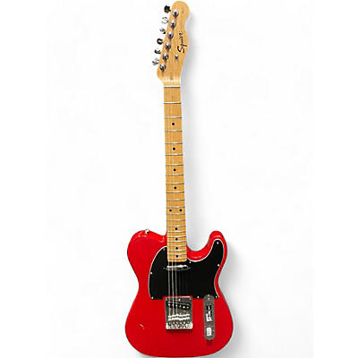 Squier Used Squier 20TH ANNIVERSARY AFFINITY TELECASTER Red Solid Body Electric Guitar