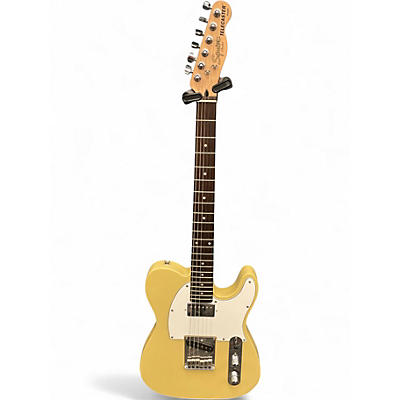 Used Squier 20th Anniversary Telecaster Blonde Solid Body Electric Guitar