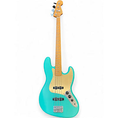 Used Squier 40TH ANNIVERSARY J BASS Seafoam Green Electric Bass Guitar