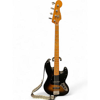 Used Squier 40TH ANNIVERSARY JAZZ BASS SUNBURST Electric Bass Guitar