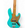 Used Squier 40TH ANNIVERSARY JAZZ BASS Seafoam Green Electric Bass Guitar Seafoam Green