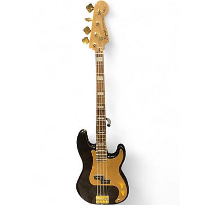 Used Squier 40TH ANNIVERSARY PRECISION Black Electric Bass Guitar