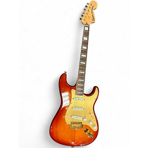 Used Squier 40TH ANNIVERSARY STRATOCASTER Sienna Sunburst Solid Body Electric Guitar Sienna Sunburst