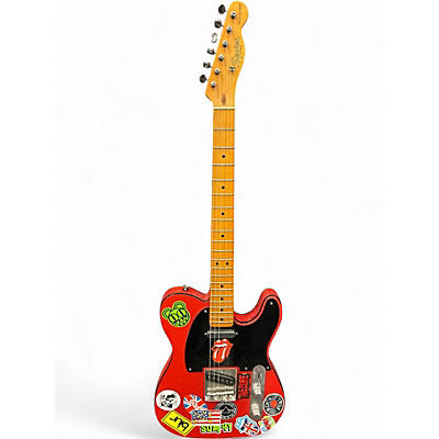 Used Squier 40TH ANNIVERSARY TELECASTER Red Solid Body Electric Guitar