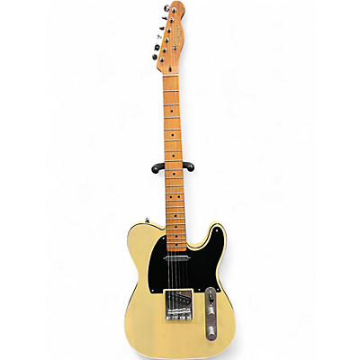 Used Squier 40TH ANNIVERSARY TELECASTER VINTAGE EDITION SATIN VINTAGE BLONDE Solid Body Electric Guitar