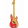 Used Squier 40TH Annniversary Precision Bass Red Electric Bass Guitar Red