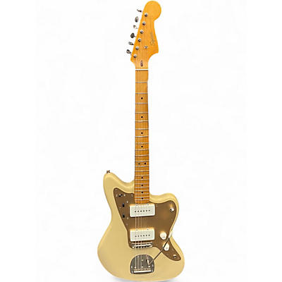 Used Squier 40th Anniversary Jazzmaster Cream Solid Body Electric Guitar