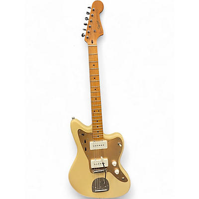 Used Squier 40th Anniversary Jazzmaster Desert Sand Solid Body Electric Guitar