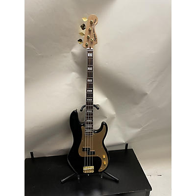 Squier Used Squier 40th Anniversary Precision Bass Black Electric Bass Guitar