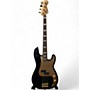 Used Squier Used Squier 40th Anniversary Precisy Black and Gold Electric Bass Guitar Black and Gold