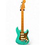 Used Squier Used Squier 40th Anniversary Stratocaster Seafoam Green Solid Body Electric Guitar Seafoam Green