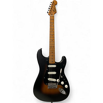 Used Squier 40th Anniversary Stratocaster Vintage Edition 2 Color Sunburst Solid Body Electric Guitar
