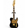 Used Squier 40th Anniversary Telecaster Black Solid Body Electric Guitar Black