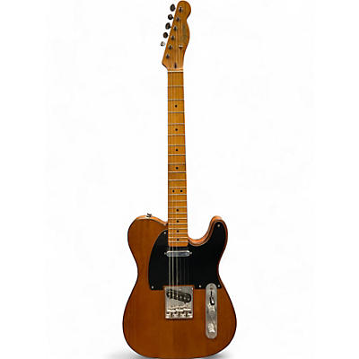 Squier Used Squier 40th Anniversary Telecaster Brown Solid Body Electric Guitar