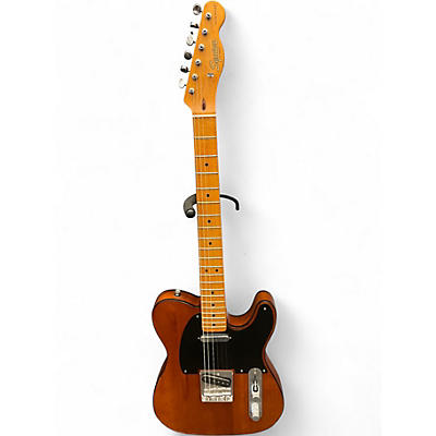 Used Squier 40th Anniversary Telecaster Brown Solid Body Electric Guitar