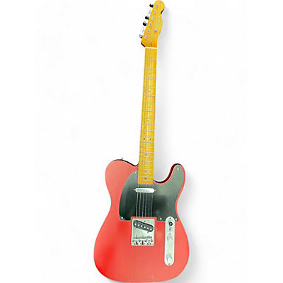 Squier Used Squier 40th Anniversary Telecaster Fiesta Red Solid Body Electric Guitar