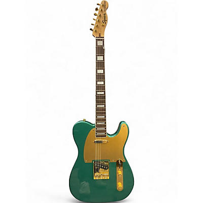 Used Squier 40th Anniversary Telecaster Gold  Solid Body Electric Guitar