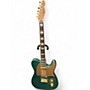 Used Squier 40th Anniversary Telecaster  Sherwood Green Metaiic Solid Body Electric Guitar Sherwood Green Metaiic