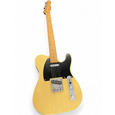 Used Squier 40th Anniversary Telecaster Vintage Edition Satin Vintage Blonde Solid Body Electric Guitar
