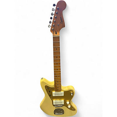 Used Squier 40th Anniversary Vintage Edition Jazzmaster Satin Desert Sand Solid Body Electric Guitar
