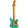 Used Squier 40th anniversary strat Seafoam Green Solid Body Electric Guitar Seafoam Green