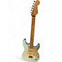 Used Squier 40th anniversary stratocaster Nights in White Satin Solid Body Electric Guitar Nights in White Satin