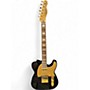 Used Squier 40th anniversary telecaster Black Solid Body Electric Guitar Black