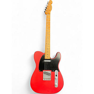 Used Squier 40th anniversary telecaster satin Dakota red Solid Body Electric Guitar