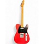 Used Squier 40th anniversary telecaster satin Dakota red Solid Body Electric Guitar satin Dakota red