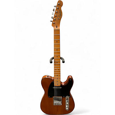Used Squier 4oth Anniversary Telecaster Satin Mocha Solid Body Electric Guitar