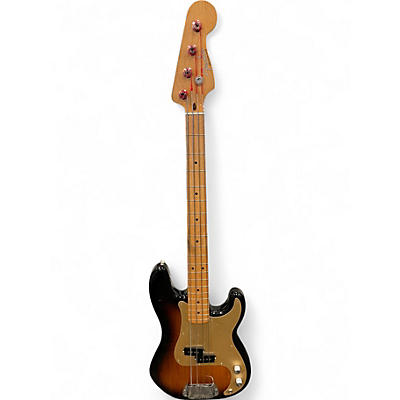 Used Squier 50'S PRECISION BASS 2 Color Sunburst Electric Bass Guitar