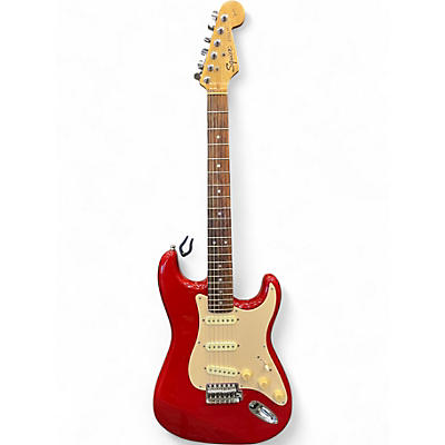 Used Squier 50TH ANNIVERSARY STANDARD STRAT Dakota Red Solid Body Electric Guitar