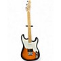 Used Squier 51 2 Tone Sunburst Solid Body Electric Guitar 2 Tone Sunburst