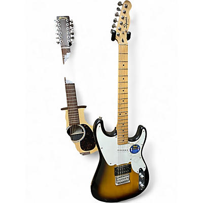 Used Squier 51 sunburst Solid Body Electric Guitar