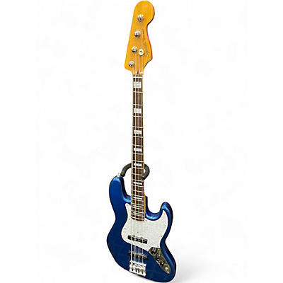 Used Squier 60S JAZZ BASS BLUE Electric Bass Guitar