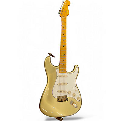 Used Squier 60th Anniversary Classic Vibe 50s Stratocaster Aztec Gold Solid Body Electric Guitar