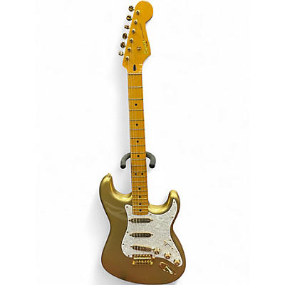 Used Squier 60th Anniversary Classic Vibe 50s Stratocaster Aztec Gold Solid Body Electric Guitar