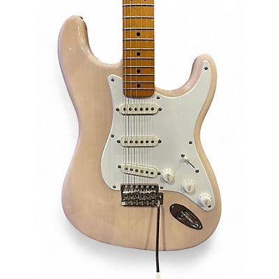 Squier Used Squier 60th Anniversary Classic Vibe 50s Stratocaster White Blonde Solid Body Electric Guitar