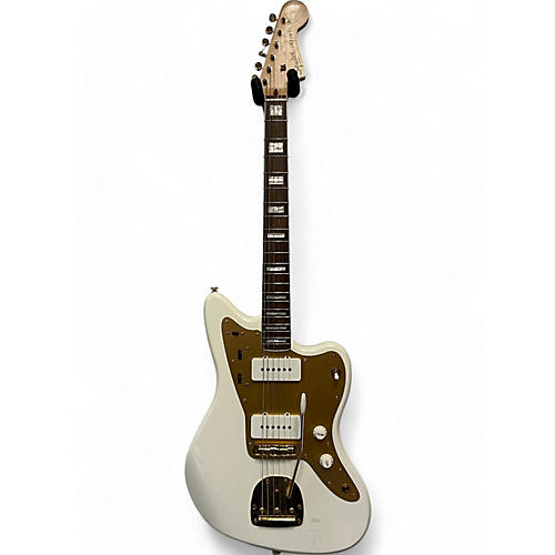 Squier Used Squier 60th Anniversary Jazzmaster White Solid Body Electric Guitar White