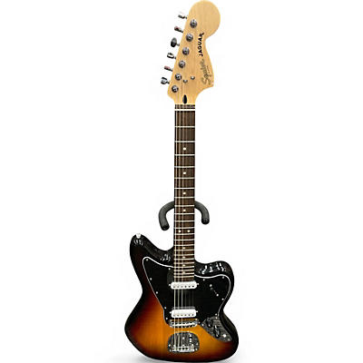 Used Squier AFFINITY JAGUAR 2 Color Sunburst Solid Body Electric Guitar